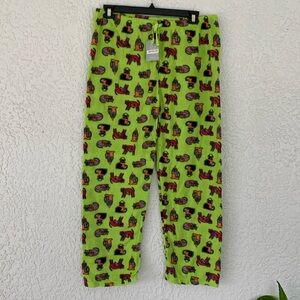 Lot of 2 Victoria  brand fleece long pants or pj bottoms size XXL